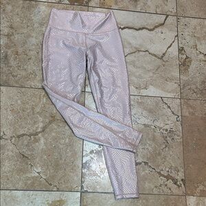 Fabletics Shimmering Pink Leggings